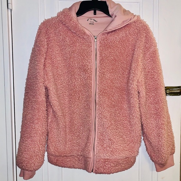 art class Other - Fuzzy Pink Art Class zip-up jacket Kids 14/16
